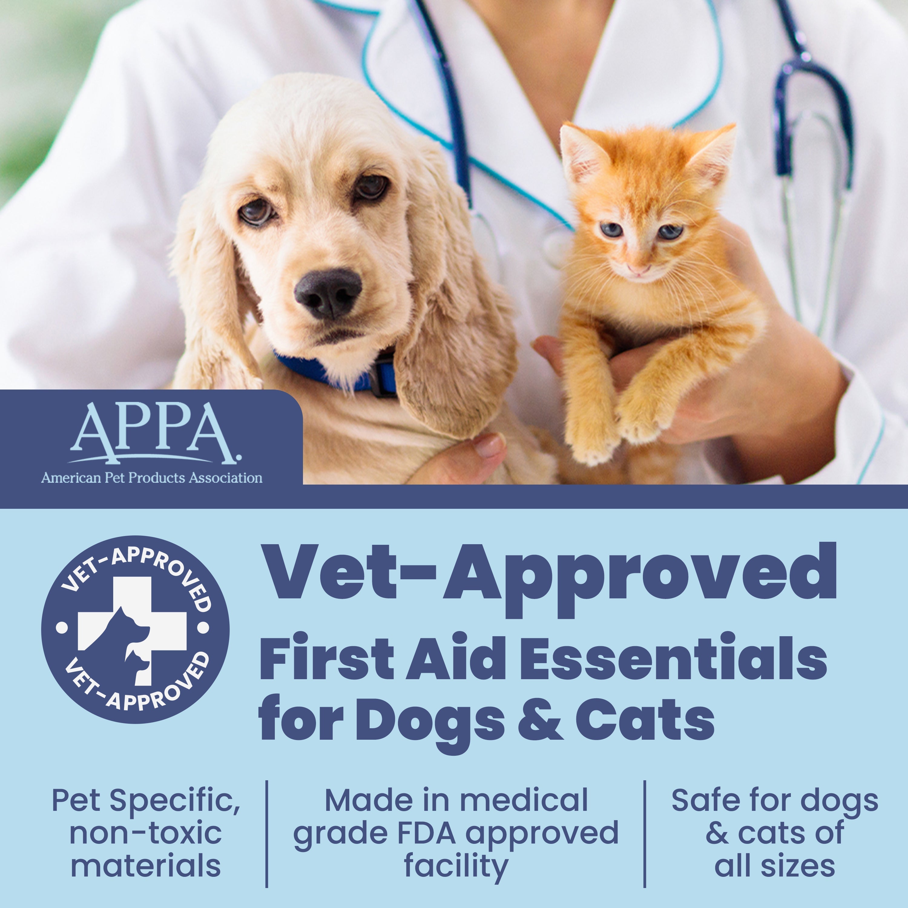 Botiquín de Primeros Auxilios Adventure — Esenciales Aprobados por Veterinarios